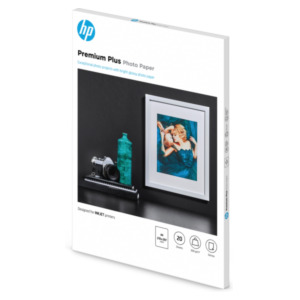 HP Premium Plus glanzend fotopapier, 20 vel, A4/210 x 297 mm