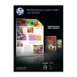 HP Professional Laser Paper, glanzend, 150 gr/m², 150 vel, A4/210 x 297 mm