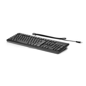 HP QY776AT (Deens) toetsenbord USB Zwart