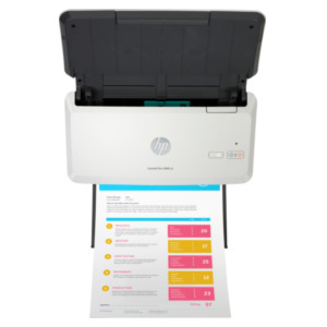 HP Scanjet Pro 2000 s2 Sheet-feed Scanner Paginascanner 600 x 600 DPI A4 Zwart, Wit