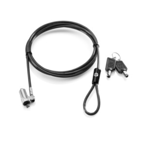 HP Ultraslim Keyed Cable Lock kabelslot Zwart 1,8 m