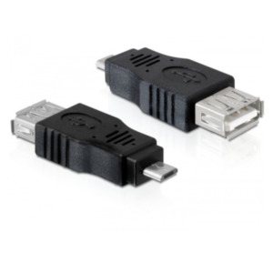 I Need You DeLOCK USB micro-B/USB 2.0-A OTG Zwart