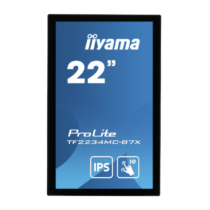 Iiyama iiyama ProLite TF2234MC-B7X computer monitor 54,6 cm (21.5") 1920 x 1080 Pixels Full HD LED Touchscreen Multi-gebruiker Zwart