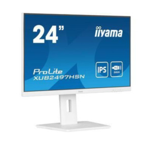 Iiyama iiyama ProLite XUB2497HSN-W2 computer monitor 60,5 cm (23.8") 1920 x 1080 Pixels Full HD LED Wit