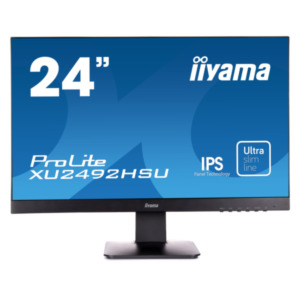 Iiyama ProLite XU2492HSU 23.8" Full HD IPS Zwart computer monitor