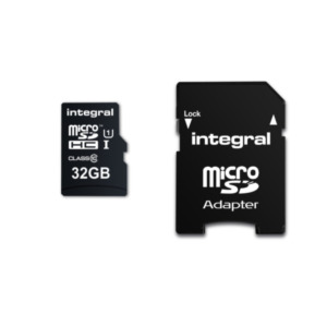 Integral 32GB SMARTPHONE AND TABLET MICROSDHC/XC CLASS 10 UHS-I U1 MicroSD