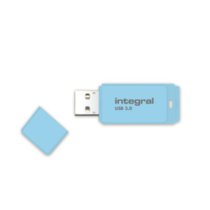 Integral 32GB USB3.0 DRIVE PASTEL BLUE SKY UP TO R-100 W-30 MBS USB flash drive USB Type-A 3.2 Gen 1 (3.1 Gen 1) Blauw