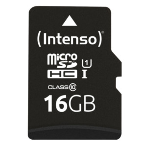 Intenso 3424470 flashgeheugen 16 GB MicroSD UHS-I Klasse 10