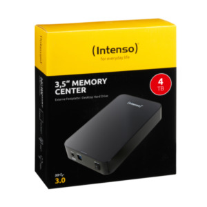 Intenso 3.5" Memory Center 4TB externe harde schijf Zwart