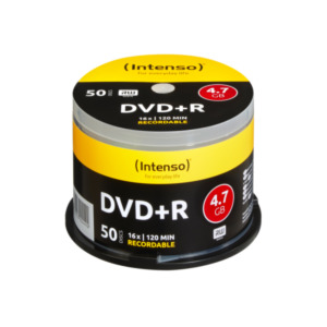 Intenso 4111155 lege dvd 4,7 GB DVD+R 50 stuk(s)
