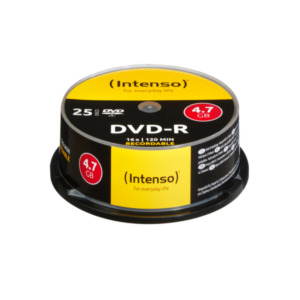 Intenso DVD-R 4.7GB, 16x 4,7 GB 25 stuk(s)