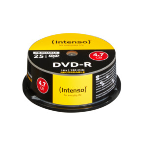 Intenso DVD-R 4.7GB, Printable, 16x 4,7 GB 25 stuk(s)