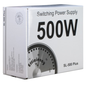 Intertech Inter-Tech SL-500 Plus power supply unit 500 W 20+4 pin ATX ATX Zilver