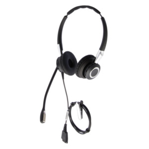 Jabra 2489-825-209 hoofdtelefoon/headset Bedraad Hoofdband Kantoor/callcenter Bluetooth Zwart, Zilver