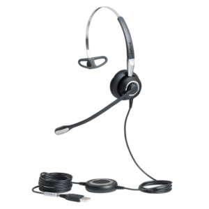 Jabra 2496-823-209 hoofdtelefoon/headset Bedraad en draadloos Neckband, oorhaak, Hoofdband Kantoor/callcenter Bluetooth Zwart, Zilver