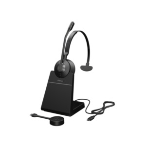 Jabra 9553-435-111 hoofdtelefoon/headset Draadloos Hoofdband Kantoor/callcenter Bluetooth Oplaadhouder Zwart