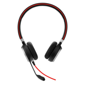 Jabra Evolve 40 Headset Bedraad Hoofdband Kantoor/callcenter Bluetooth Zwart
