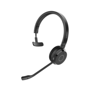 Jabra Evolve 65 TE Headset Bedraad en draadloos Hoofdband Kantoor/callcenter USB Type-A Bluetooth Zwart