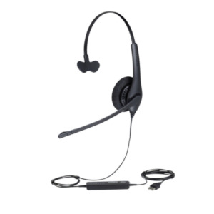 Jabra GN 1900 Mono Headset Bedraad Hoofdband Kantoor/callcenter Bluetooth Zwart