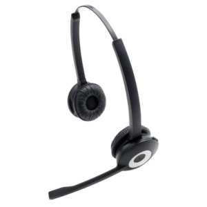 Jabra PRO 920 Duo Headset Draadloos Hoofdband Kantoor/callcenter Bluetooth Zwart