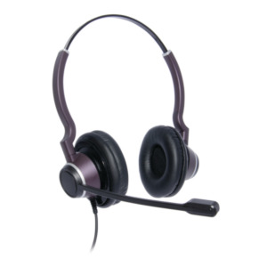 JPL JPL-Connect-2 Headset Bedraad Hoofdband Kantoor/callcenter Zwart, Paars