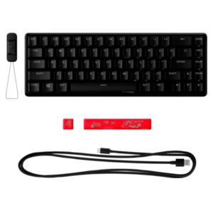 Kingston HyperX Alloy Origins 65 - Mechanical Gaming Keyboard - HX rood (US-indeling)