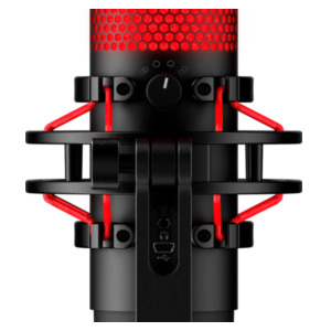 Kingston HyperX QuadCast Rood PC-microfoon