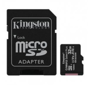 Kingston Technology 128GB micSDXC Canvas Select Plus 100R A1 C10 kaart + ADP