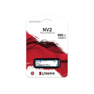 Kingston Technology 250G NV2 M.2 2280 PCIe 4.0 NVMe SSD