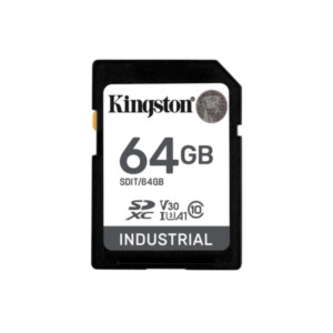 Kingston Technology 64G SDXC Industrial pSLC