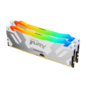 Kingston Technology FURY 32GB 6000MT/s DDR5 CL32 DIMM (set van 2) Renegade RGB White XMP