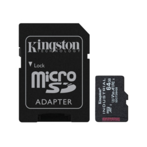 Kingston Technology Industrial 64 GB MicroSDXC UHS-I Klasse 10