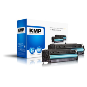 KMP Printtechnik KMP Doublepack H-T122D tonercartridge 2 stuk(s) Zwart