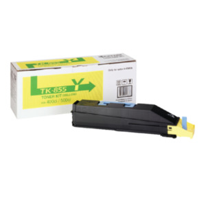 Kyocera TK-855Y tonercartridge 1 stuk(s) Origineel Geel