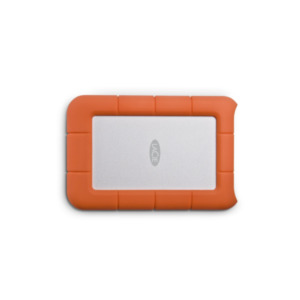 LaCie Rugged Mini externe harde schijf 1 TB Oranje, Zilver