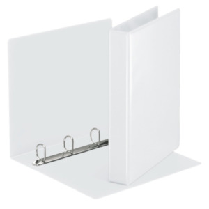 Leitz Esselte Panorama Ring Binders 4 x 30 mm White ringband Wit