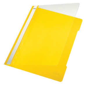 Leitz Presentation File A4 Yellow (25) stofklepmap PVC Geel