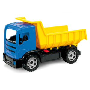 Lena GIGA TRUCKS Dump Truck 61cm Blauw/Rood Assorti