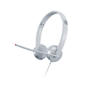 Lenovo 100 Stereo Analogue Headset Kantoor/callcenter Zilver