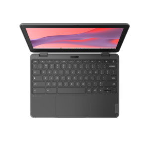 Lenovo 300e Yoga Chromebook MediaTek Kompanio 520 29,5 cm (11.6") Touchscreen HD 8 GB LPDDR4x-SDRAM 64 GB eMMC Wi-Fi 6 (802.11ax) ChromeOS Grijs