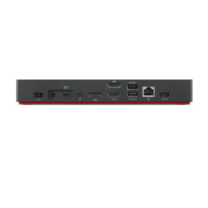 Lenovo 40B00300EU laptop dock & poortreplicator Bedraad Thunderbolt 4 Zwart, Rood