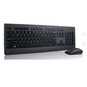 Lenovo 4X30H56796 toetsenbord Inclusief muis Universeel RF Draadloos QWERTY Amerikaans Engels Zwart