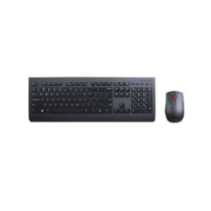 Lenovo 4X30H56799 toetsenbord Inclusief muis Kantoor RF Draadloos AZERTY Belgisch, Frans Zwart