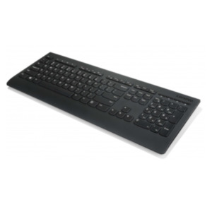 Lenovo 4X30H56868 toetsenbord Universeel RF Draadloos QWERTY Spaans Zwart