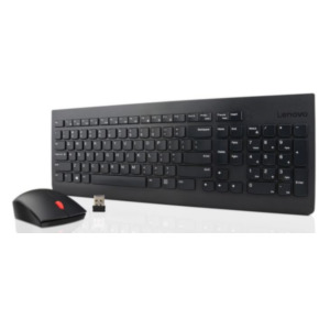 Lenovo 4X30M39478 toetsenbord Inclusief muis Universeel RF Draadloos QWERTY Italiaans Zwart