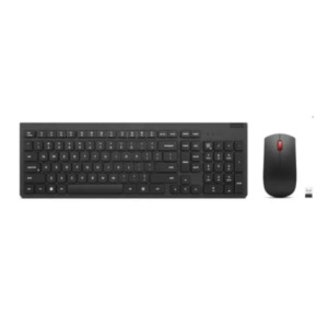 Lenovo 4X31N50712 toetsenbord Inclusief muis Universeel RF Draadloos Belgisch Zwart