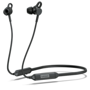 Lenovo 4XD1B65028 hoofdtelefoon/headset Bedraad en draadloos In-ear Oproepen/muziek Micro-USB Bluetooth Zwart