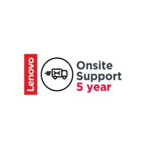 Lenovo 5 Year Onsite Support (Add-On) 1 licentie(s) 5 jaar