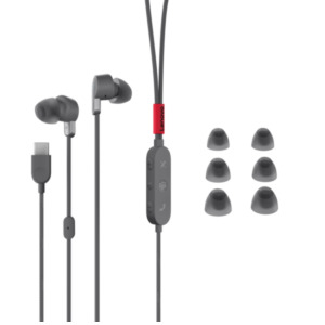 Lenovo GXD1C99237 hoofdtelefoon/headset Bedraad In-ear Gesprekken/Muziek/Sport/Elke dag USB Type-C Zwart