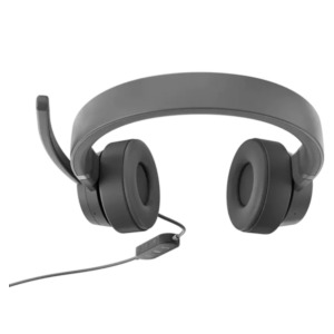 Lenovo GXD1C99243 hoofdtelefoon/headset Bedraad Hoofdband Oproepen/muziek USB Type-C Grijs